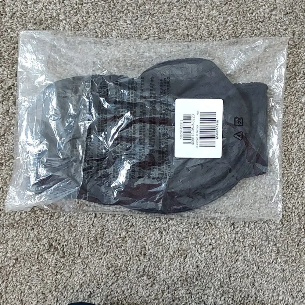 New With Tags Old Navy Size 48D Black‎ Mesh Underwire Balconette Bra - Picture 7 of 8